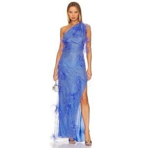MadebyILA Julia Gown in Aqua Blue